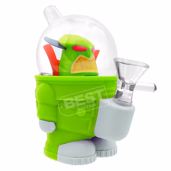 Venta al por mayor de tubos de setas de vidrio y silicona para fumar directo de fábrica reutilizables de primera calidad